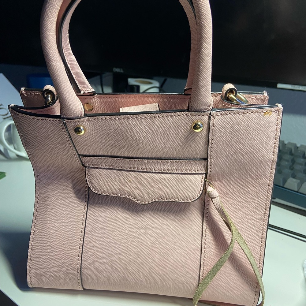 Rebecca Minkoff Women's Mini Mab Tote Baby Pink - Picture 4 of 8